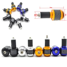 Универсальный мотоцикл наконечники на руль ручка ручной бар заканчивается колпачки руля для Yamaha SJ6N SJ6S FZ8 FZ4 X-MAX X MAX 125 400