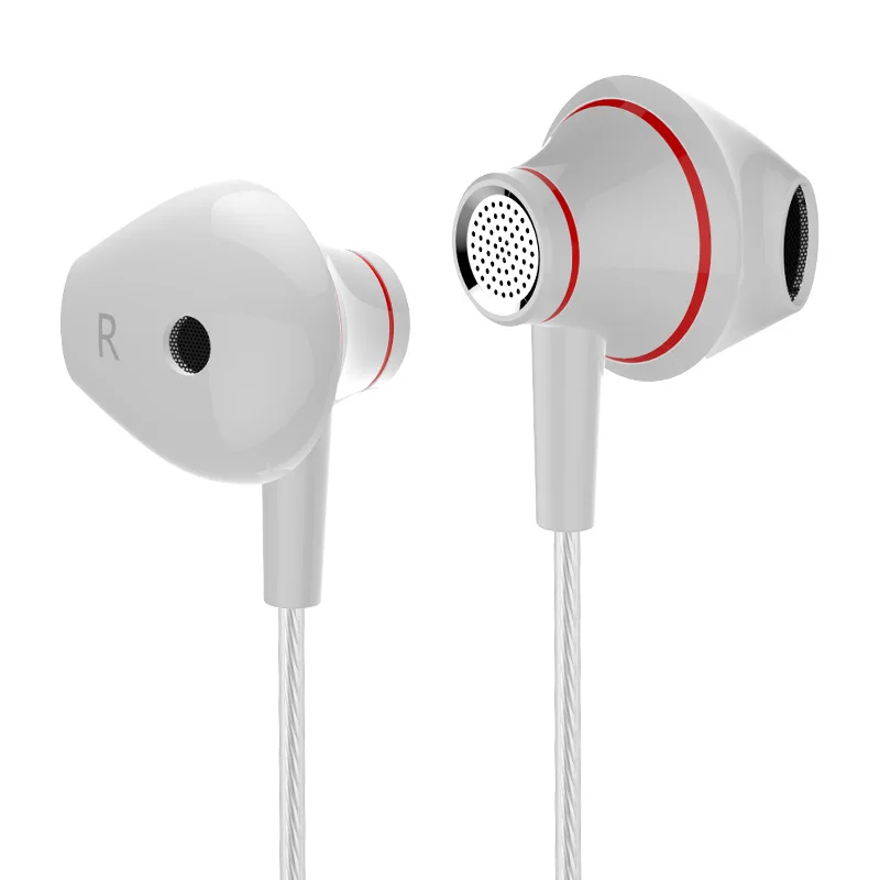 Earphones JZGSHARK In-ear Earphone Wired Earbuds Remote Control Perfect for IOS/Andriod Tablet PC and other Compatible Devices