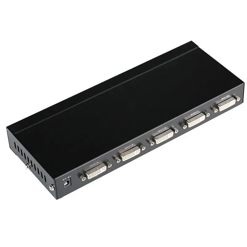 MT-VIKI 4 Port DVI Splitter Video Distributor 1 Input 4 Output Multiple LCD Monitor Sync Display DVI-I DVI-D 2048*1536 MT-DV4H MT-VIKI 4 Port DVI Splitter Video Distributor 1 Input 4 Output Multiple LCD Monitor Sync Display DVI-I DVI-D 2048*1536 MT-DV4H