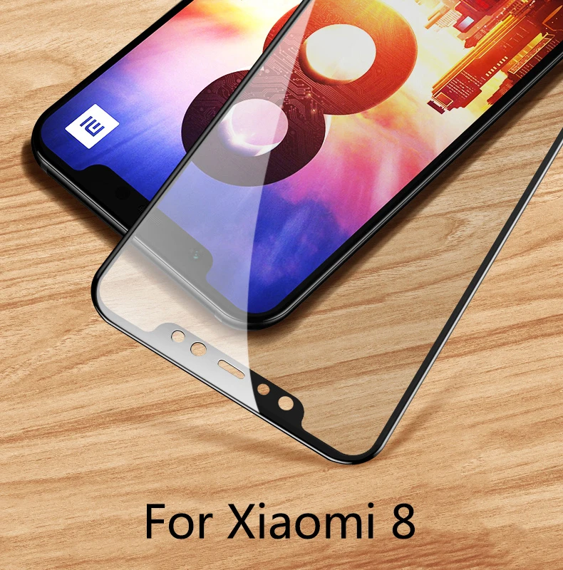 9H HD xiaomi 8 Стекло с полным покрытием стекло для xiaomi 8 se закаленное стекло xiaomi 8 Защита экрана для xiaomi 8 se стеклянная пленка