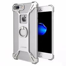 Nillkin Metal Cases for iPhone 7 Plus Barde Metal Case With Ring Kickstand Full Back Cover for Apple iPhone 7 Phone Case Luxury