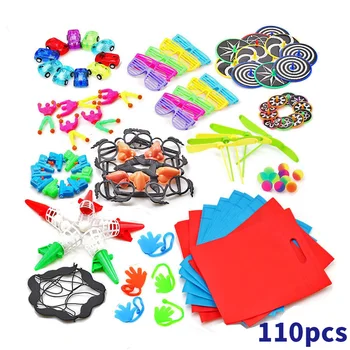 

110PCS Toy Assortments for Kids Birthday Party Favors Classroom Rewards Loot Bag Pinata Toys Fillers Gift Toys for Amy&Benton