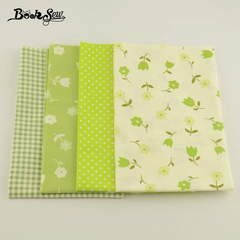 4 шт. стёганая ткань 40 х50 см 100% хлопок|patchwork cloth|cloth fabricfabric fabric |
