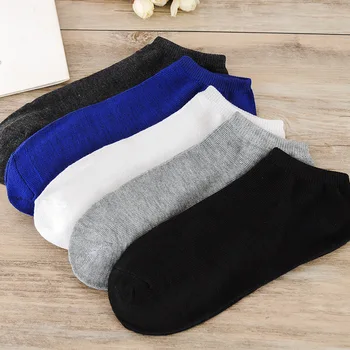 

Fashion Solid Large Size Invisible Boat Socks Summer 5 Colors Comfortable Ventilation Deodorization Soft Socks For Women Meias