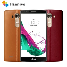 100% Original Unlocked LG G4 H815 H810 EU Hexa Core Android 5.1 3GB RAM 32GB ROM 5.5 inch Cell Phone 16.0 MP Camera 4G LTE