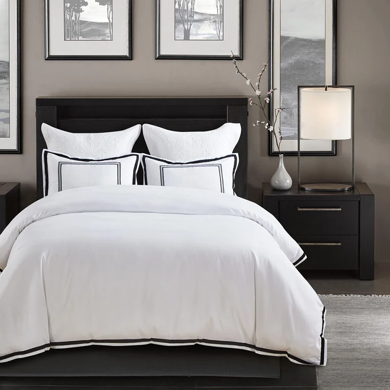 New Bedding Set Shipping From America 100% Imported Luxury Micro Fiber Yarns Duvet Cover Pillow 