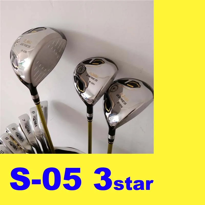 

Women HONMA Beres S-05 S05 3 Star 3Star Golf Clubs Driver Fairway woods R/S/SR Female Graphite Shaft Japan