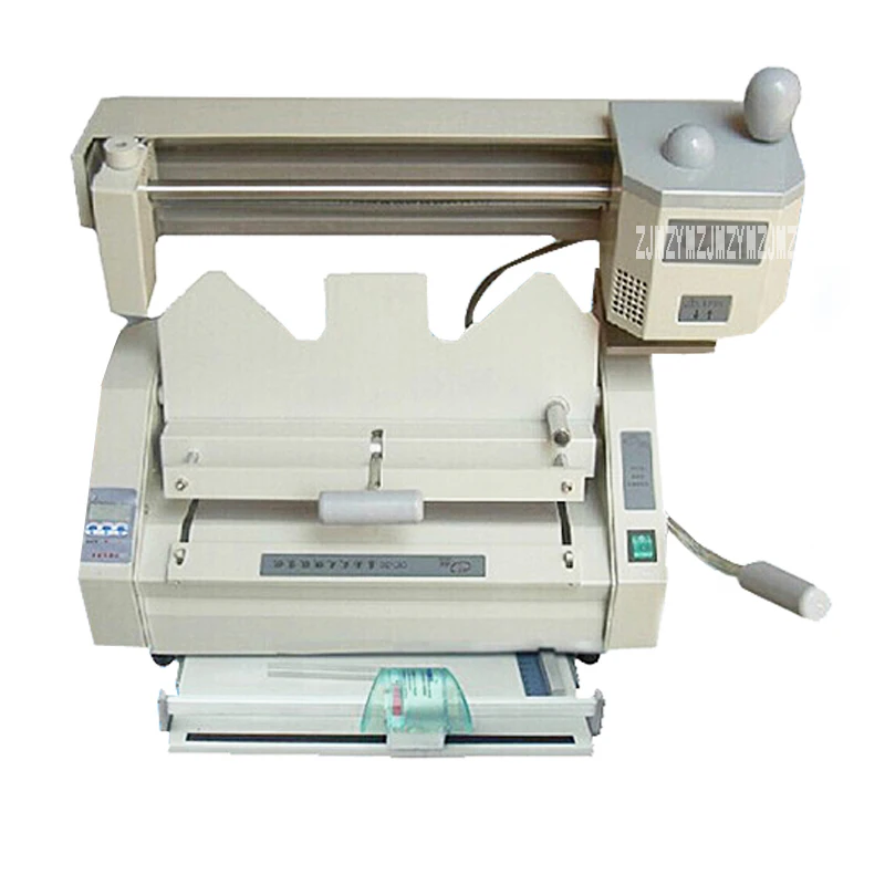 DC 30B multi functional book binding machine,perfect glue binding