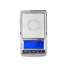 10 шт./партия Мини цифровой ЖК 200 г 100 г* 0,01 г ювелирные весы вес электронные карманные весы с подсветкой и кожаным ремешком