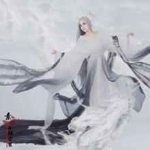 Хай Xue Bing фото дом тематические фотографии костюм для Для женщин Fantasy костюм Дракон костюм принцессы