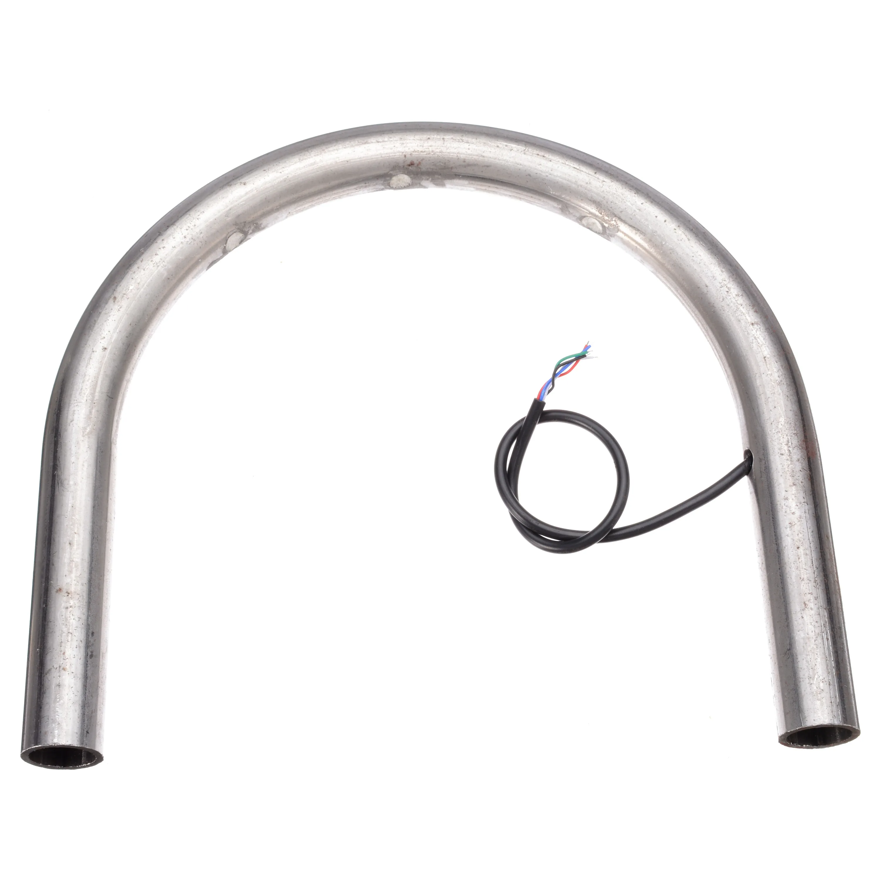 For Honda 1PC Moto Cafe Racer Seat Frame Loop Hoop + Turn Signal Brake LED Light Black 227mm Support CB 500 /CB 550/CB 650/CB