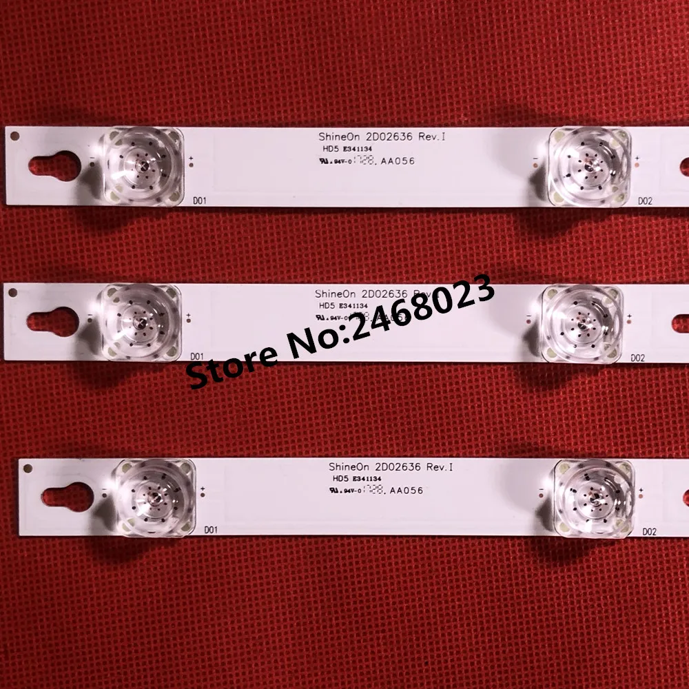 Светодиодная подсветка TCL L43E5800A-UD OEM43LB06 D43A810 L43P1A-F светодиодный 3030F2.1 V1.2 4C-LB4308-YM010 |