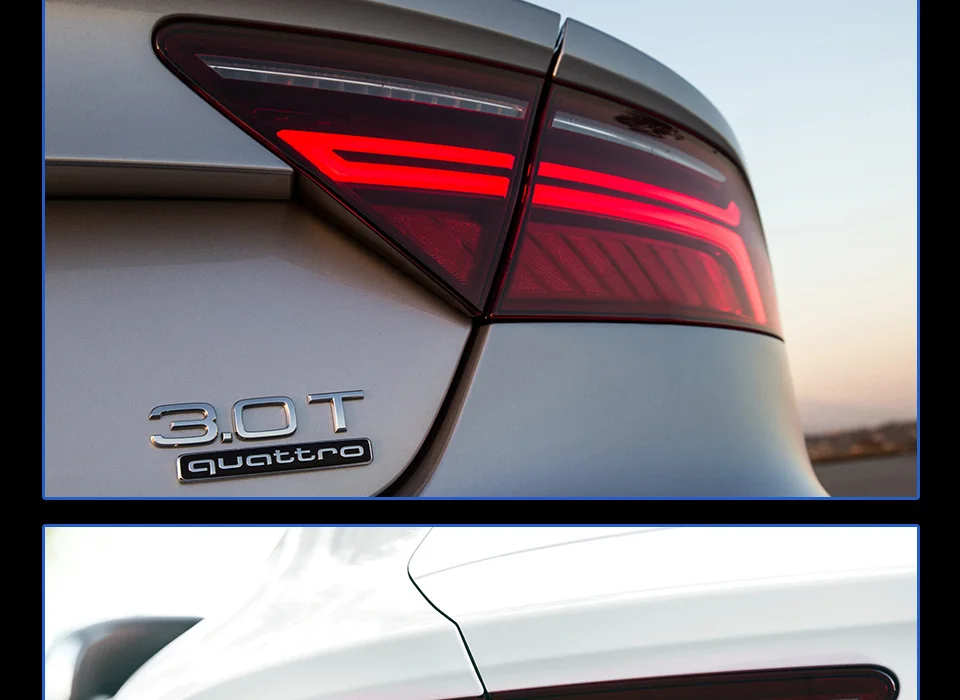 АКД Тюнинг автомобилей задние фонари для Audi A7 2011- задних сигнальных огней, светодиодный DRL ходовые фары, противотуманные фары динамический световой сигнал