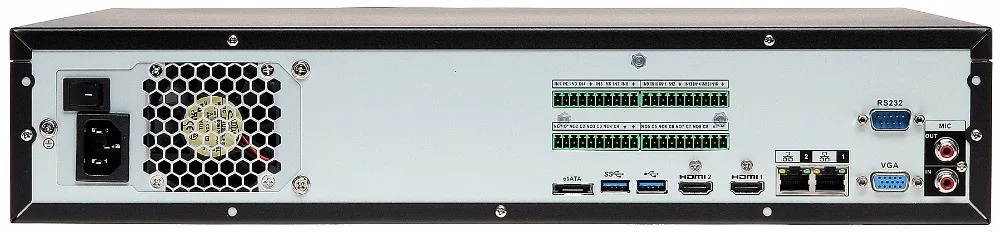 Оригинальная Dahua egnlish версия 4K 32ch DH NVR608 32 4KS2 каналов + eSATA Onvif H.265 сетевой