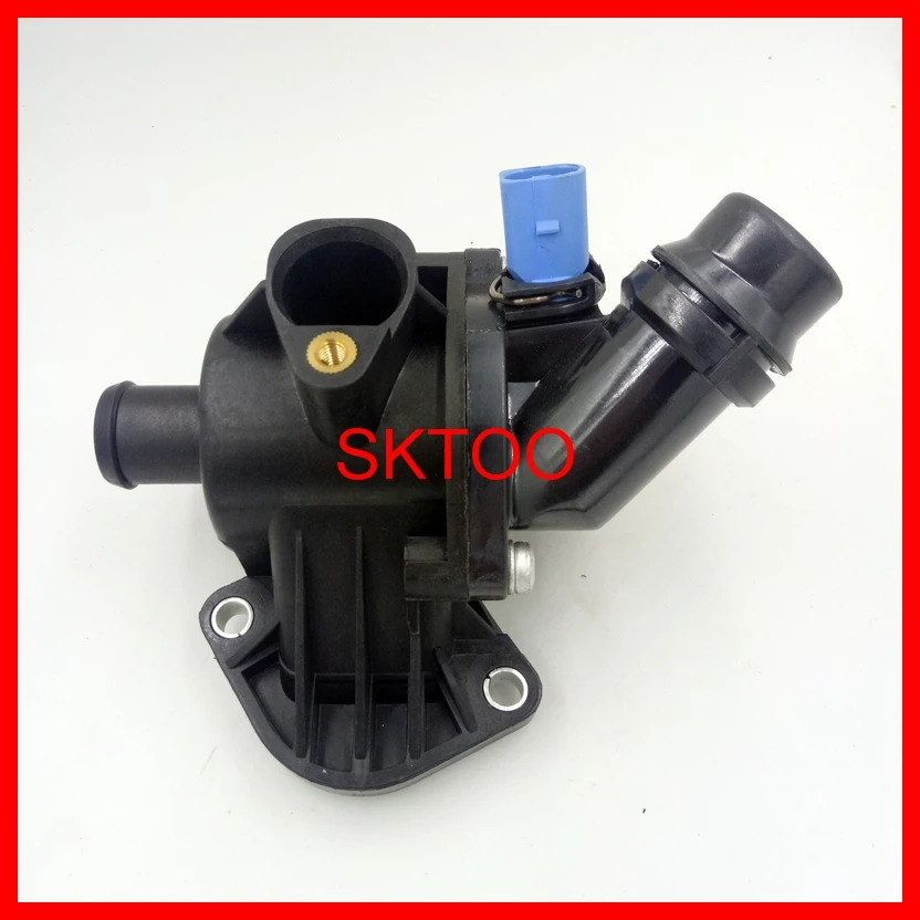 OE 06B121111K New Thermostat Housing with Sensor Fits For Audi A4 /A4 Quattro1.8L in