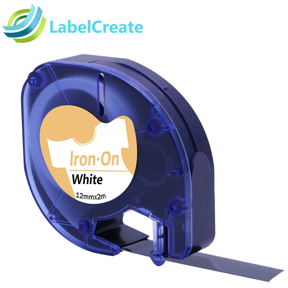 Compatible for DYMO Letratag Iron On Fabric Label Tape 18771 18770 12mm