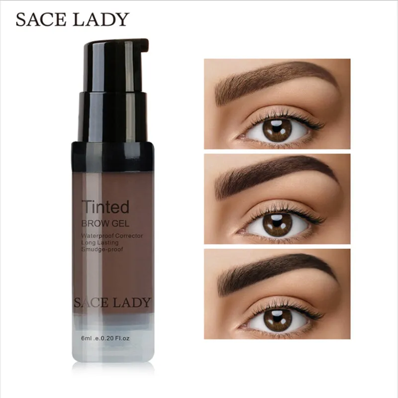 Buy 6/12ml Henna Eyebrow Dye Gel Waterproof Makeup