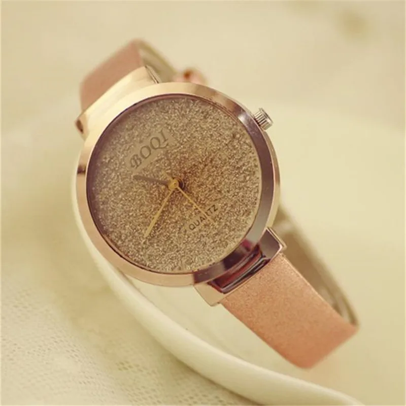 

Bayan Kol Saat 2019 New Watch Women Casual Leather Band Analog Quartz Wrist Watch Dress Women's Watches Relogio Feminino Clock