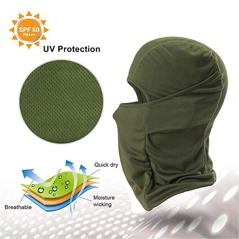 

Bicycle Balaclava Full Face Mask Wargame Cycling Hunting Army Bike Military Helmet Liner Tactical Airsoft Cap