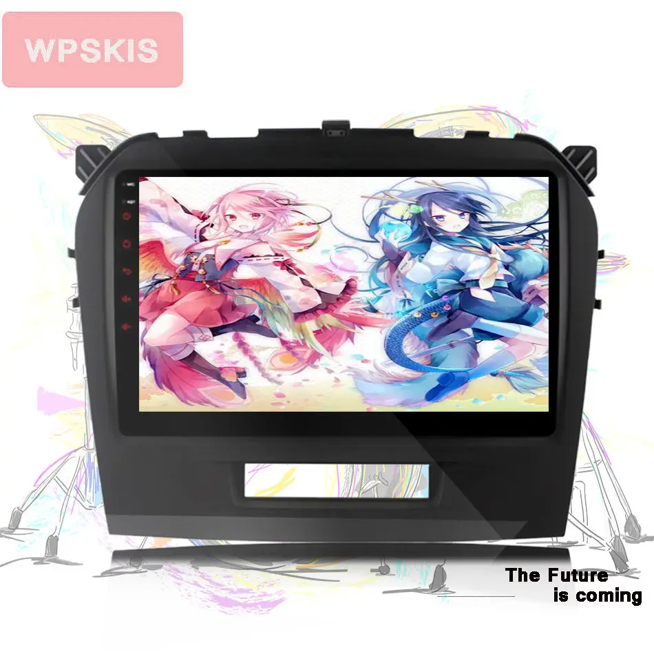 Perfect 9" Android 9.0 Car DVD in dash for Suzuki Grand Vitara 2015-2018 Car Radio GPS Sat Navi bluetooth WIFI OBD2 Headunit Audio video 2