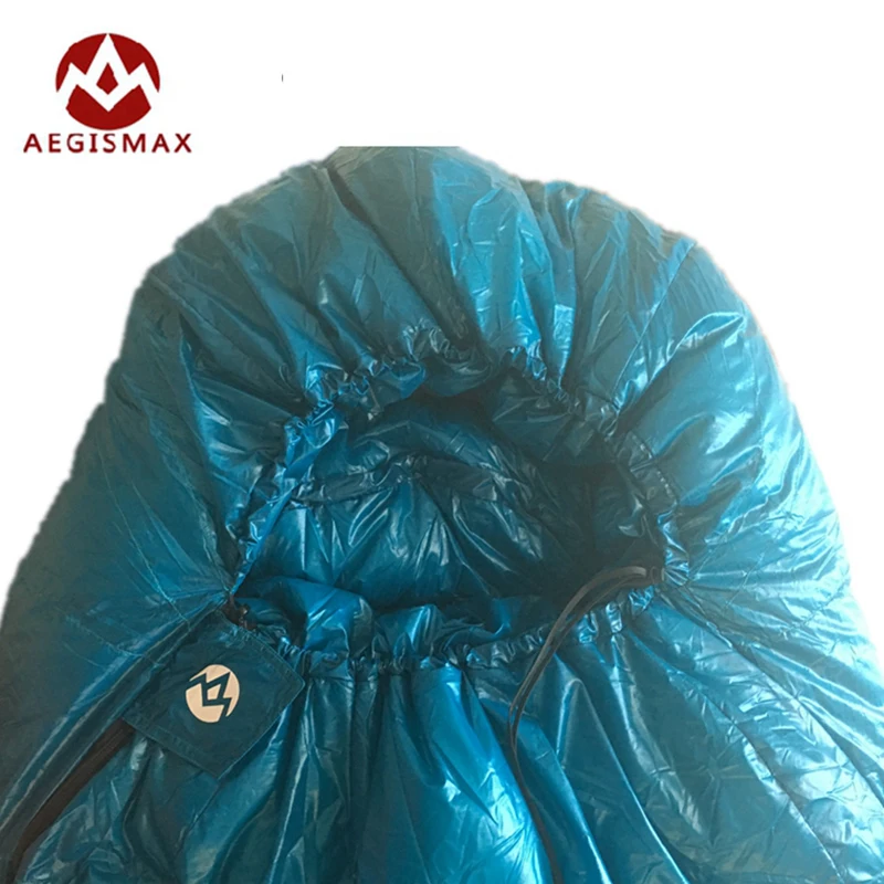 AEGISMAX M3 серии Свет Открытый Кемпинг Спальный Мешок Взрослый спальный мешок гусиный пух Мумия спальные мешки с компрессионный мешок 23~ 32F градусов
