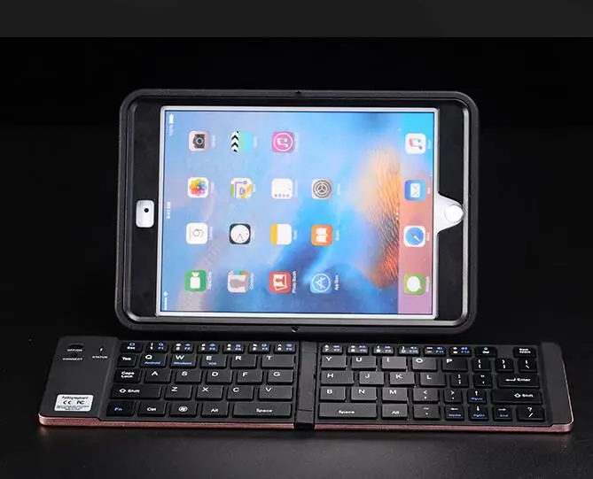 KB228 Карманный складной мини клавиатура металлическая Bluetooth беспроводная клавиатура мобильного телефона для iphone планшет IPad Xiaomi huawei смартфон... KB228 Карманный складной мини клавиатура металлическая Bluetooth беспроводная клавиатура мобильного телефона для iphone планшет IPad Xiaomi huawei смартфон...
