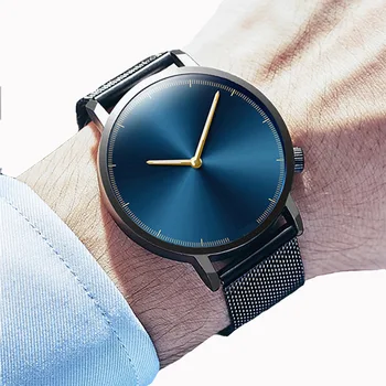

Mens Business Male Watch 2019 Fashion Classic Gold Quartz Stainless Steel Wrist Watch Watches Men Clock relogio masculino reloj