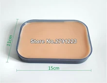 Almofada de treinamento para sutura de anatomia humana, esqueleto, odontológico, modelo anatômico, kit de instrumentos médicos, tesoura