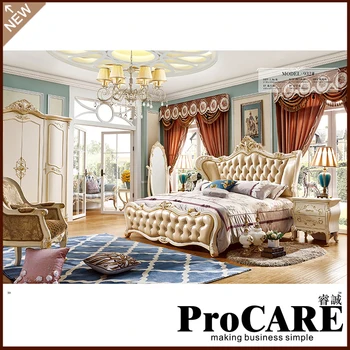 

Russia style model girl bedroom furniture set foshan city market