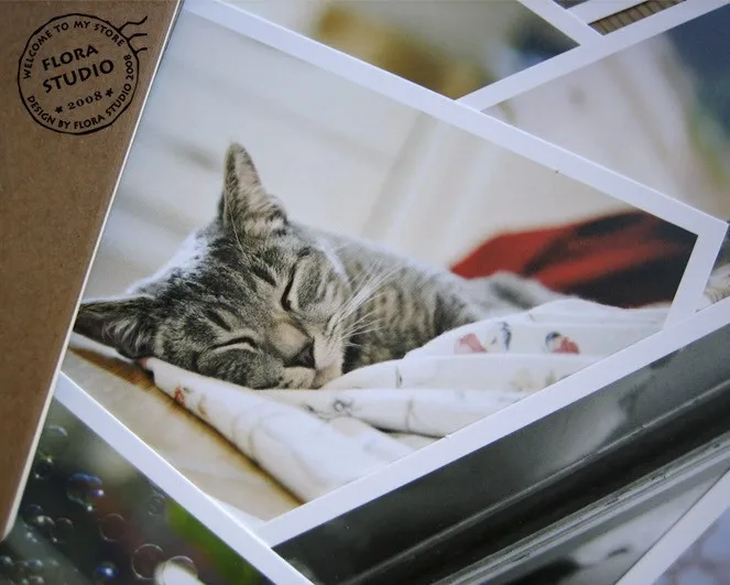 28 шт./лот винтажные милые почтовые открытки с кошками из серии Lovely Cat новогодняя