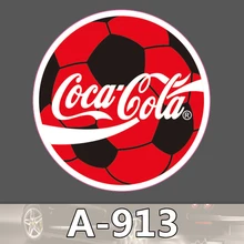 Bevle A-913 Fußball Wasserdicht Mode Kühle DIY Aufkleber Für Laptop Gepäck Bike Refit Skateboard Auto Graffiti Cartoon Aufkleber