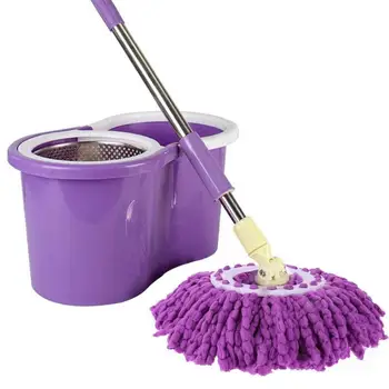 

360 Degree Rotating Spinning Magic Mop Microfiber Heads Mop Floor Mopheads Replacement Fiber Mop Heads