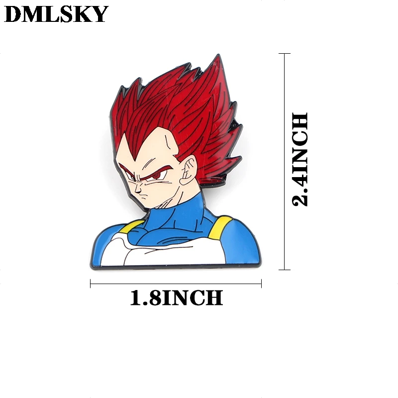 DMLSKY Мода DRAGON BALL эмалированные булавки и броши нагрудные булавки рюкзак сумки значок Одежда Брошь Бижутерия Подарки M3654