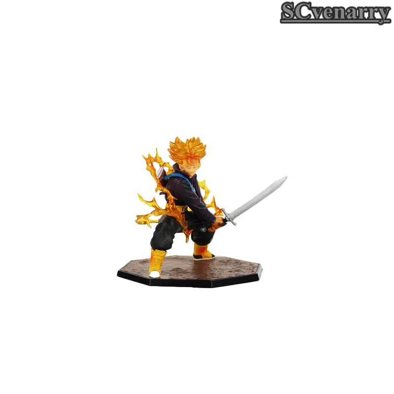 Аниме Dragon Ball Z Супер Saiyan Goku Kakarotto сына камехамеха ПВХ фигурку игрушки