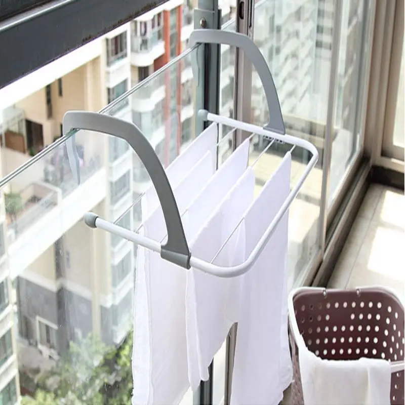 Buy 5 bar Metal Portable radiator hanger clothes dryer