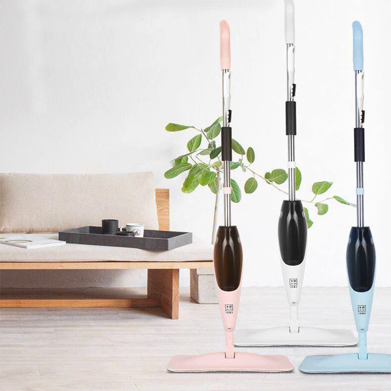 

New 360 Rotating Head Spray Mop for Washing Floors Microfiber Pad Easy Clean Mops Home Cleaning Tools for Living Room Bedroom