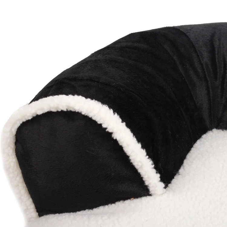 Petshy Роскошная кушетка для собак кровати с подушкой съемные, пригодные для стирки Мягкая флисовая кошка кровать теплая Чихуахуа маленькая собака кровать S/M/L