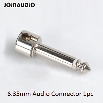 

JOINAUDIO 1/4" Male Mono Plug Solderless 6.35mm connector Audio Plug Jack 6.35mm Guitar Amplifier Microphone Plug(1pc/set)