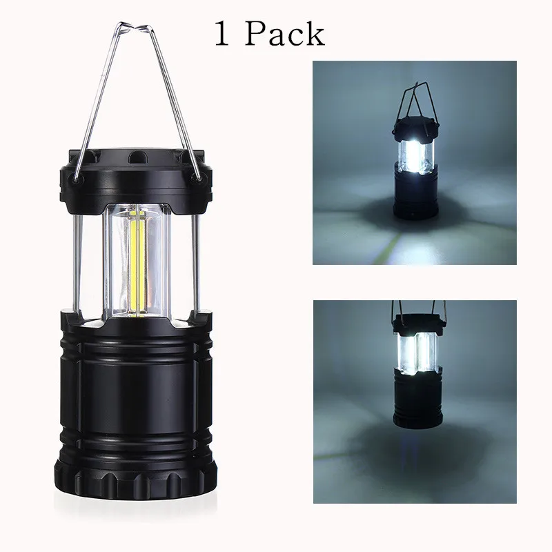 Portable COB LED Camping Light Battery Powered Portable Lanterns Ultra