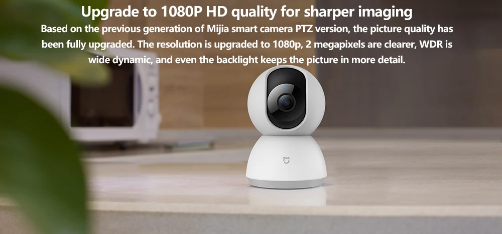 Смарт-Камера Xiaomi Mijia, умная веб-камера 1080 P, Wi-Fi, панорамирование, ночное видение, 360 угол обзора, видеокамера, детский монитор, домашняя камера безопасности