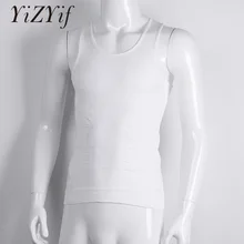 YiZYiF мужская форма тела rs жилет стягивающий жилет тонкий n лифт Мужской жилет Потеря веса рубашка компрессия мышц курительная трубка в форме танка нижнее белье