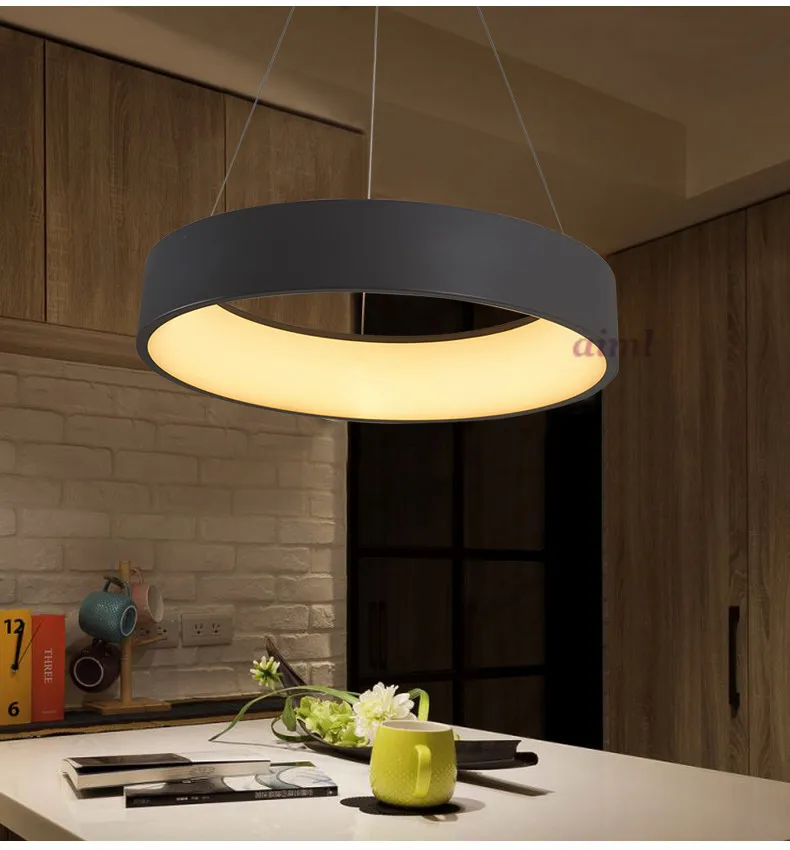80cm LED 50W LED ring hight 11cm Warm white Pendant Light Modern Design/ LED Ring Special for