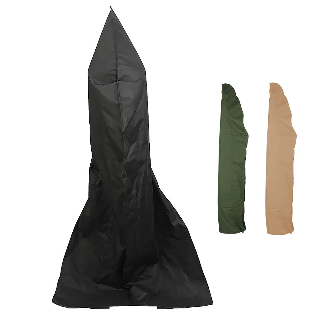 

Garden Parasol Cover Waterproof Protector Umbrella Patio Cover Black 280cm
