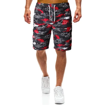 

YASUGUOJI New 2019 Summer Fashion Camouflage Mens Vacation Shorts Quick Dry Shorts Men Printed Board Shorts Mens Shorts Beach