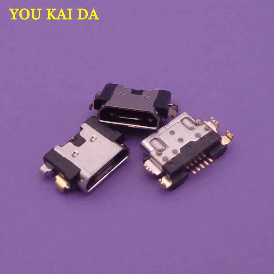 

3x Micro USB Charging Port Charger Socket Connector Dock plug Jack 5-pin Replacement For ZTE B2015 blade v6 plus V7 LITE V8