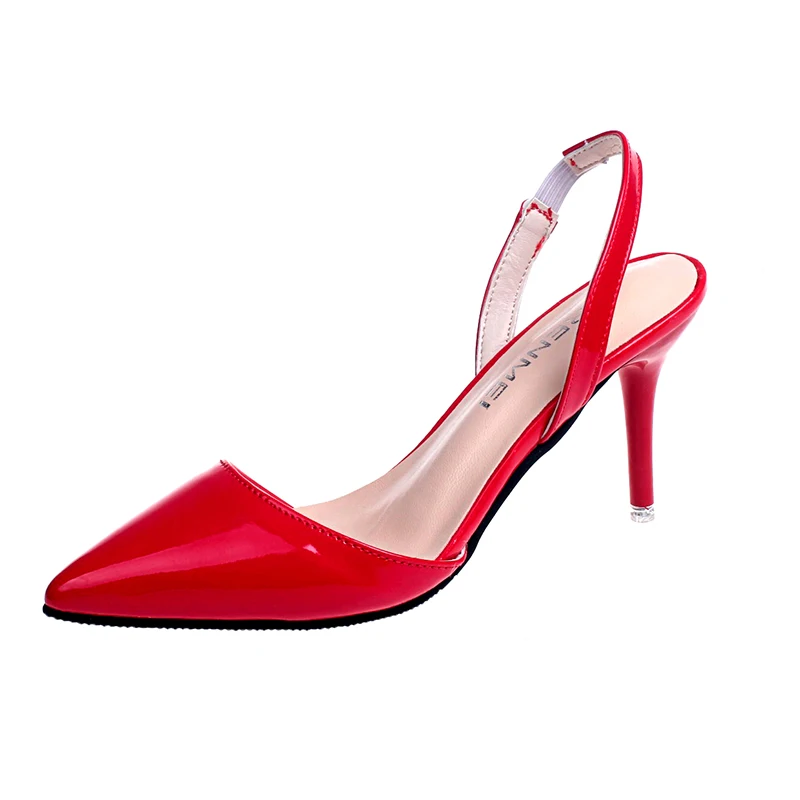 Разноцветные модные женские туфли-лодочки на высоком тонком каблуке; пикантные вечерние туфли для невесты; женская обувь; tenis feminino; s011