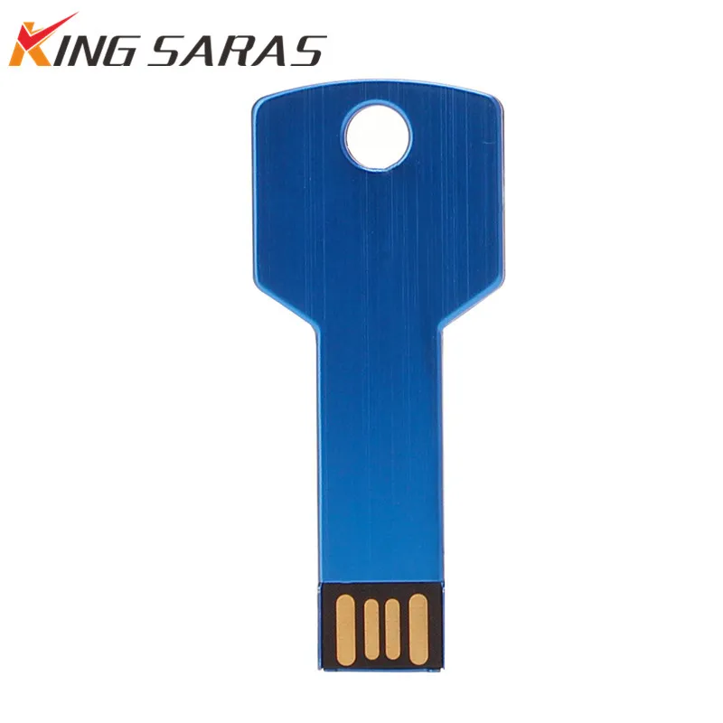Usb stick 2,0 флешки 32 GB карту флэш-памяти с интерфейсом usb Высокоскоростной Флеш накопитель 4 GB 8 GB 16 ГБ, 64 ГБ и 128 флэш в виде металлического ключа
