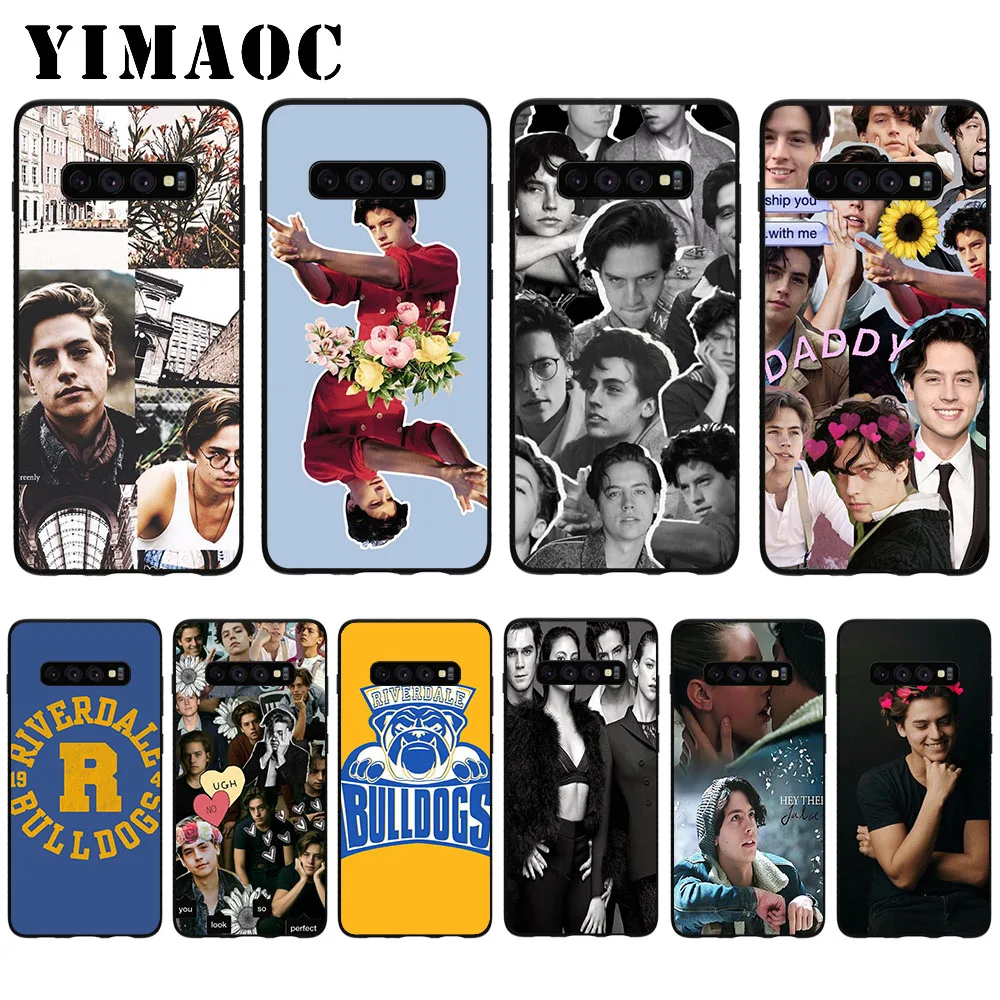 

YIMAOC Riverdale Series Cole Sprouse Soft Case for Samsung Galaxy S10 Plus S10e S6 S7 Edge S8 S9 Plus J6 M10 M20 M30