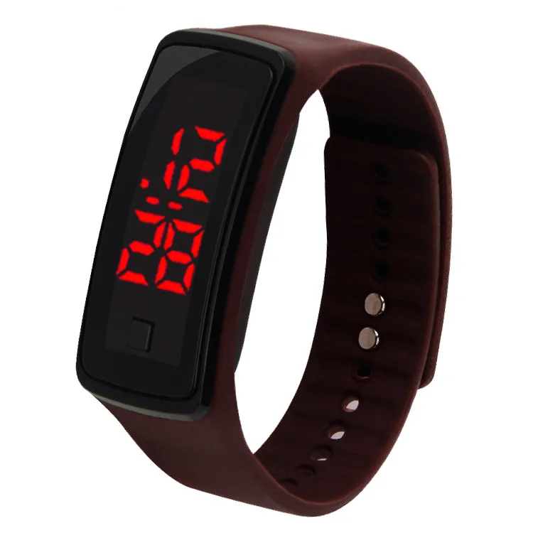 Отличное качество новые цифровые часы Дата спортивный браслет цифровые детские наручные часы для спорта на открытом воздухе часы для мальчиков и девочек электронные