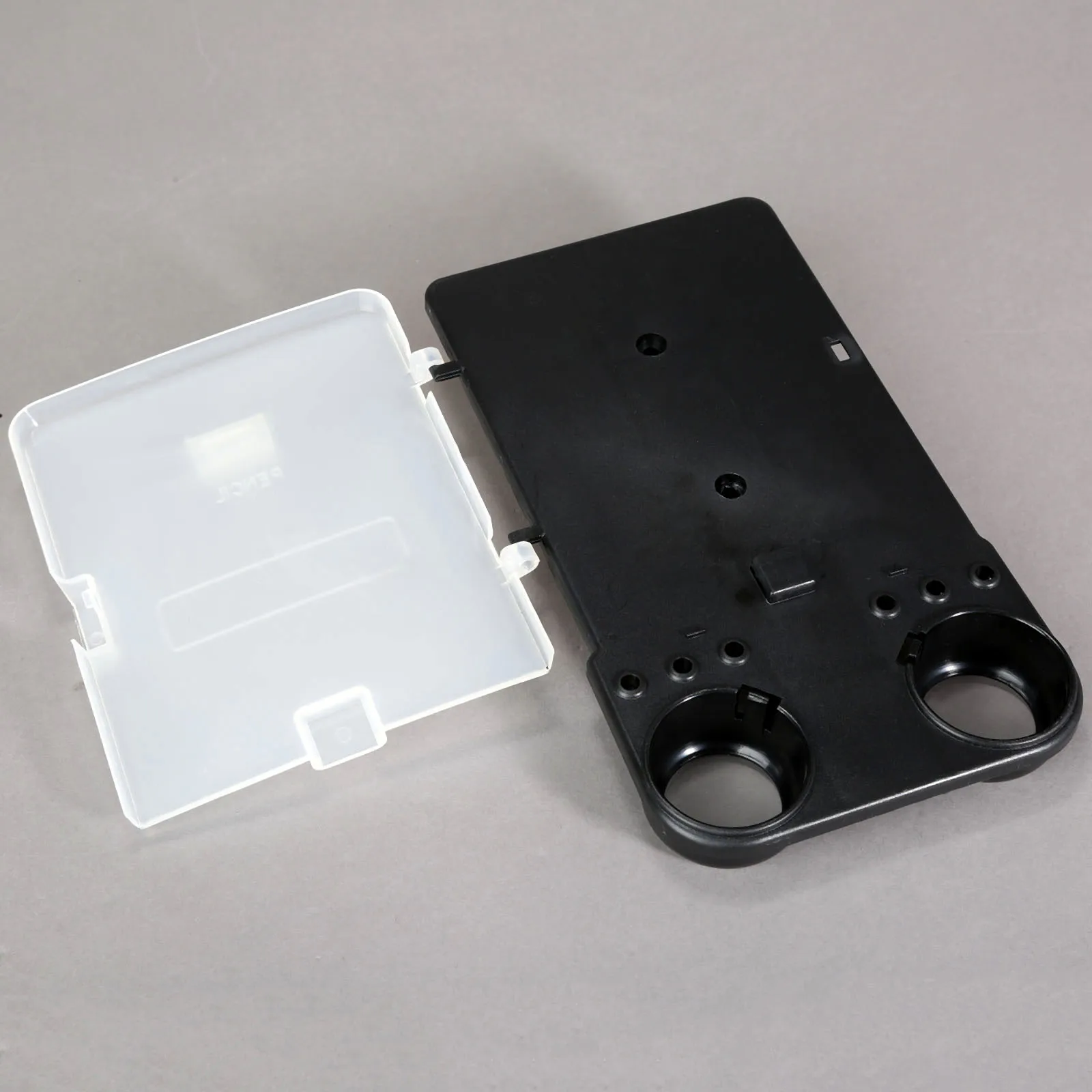 Пластиковый держатель для карт гольфа черное табло доска + прозрачная крышка
